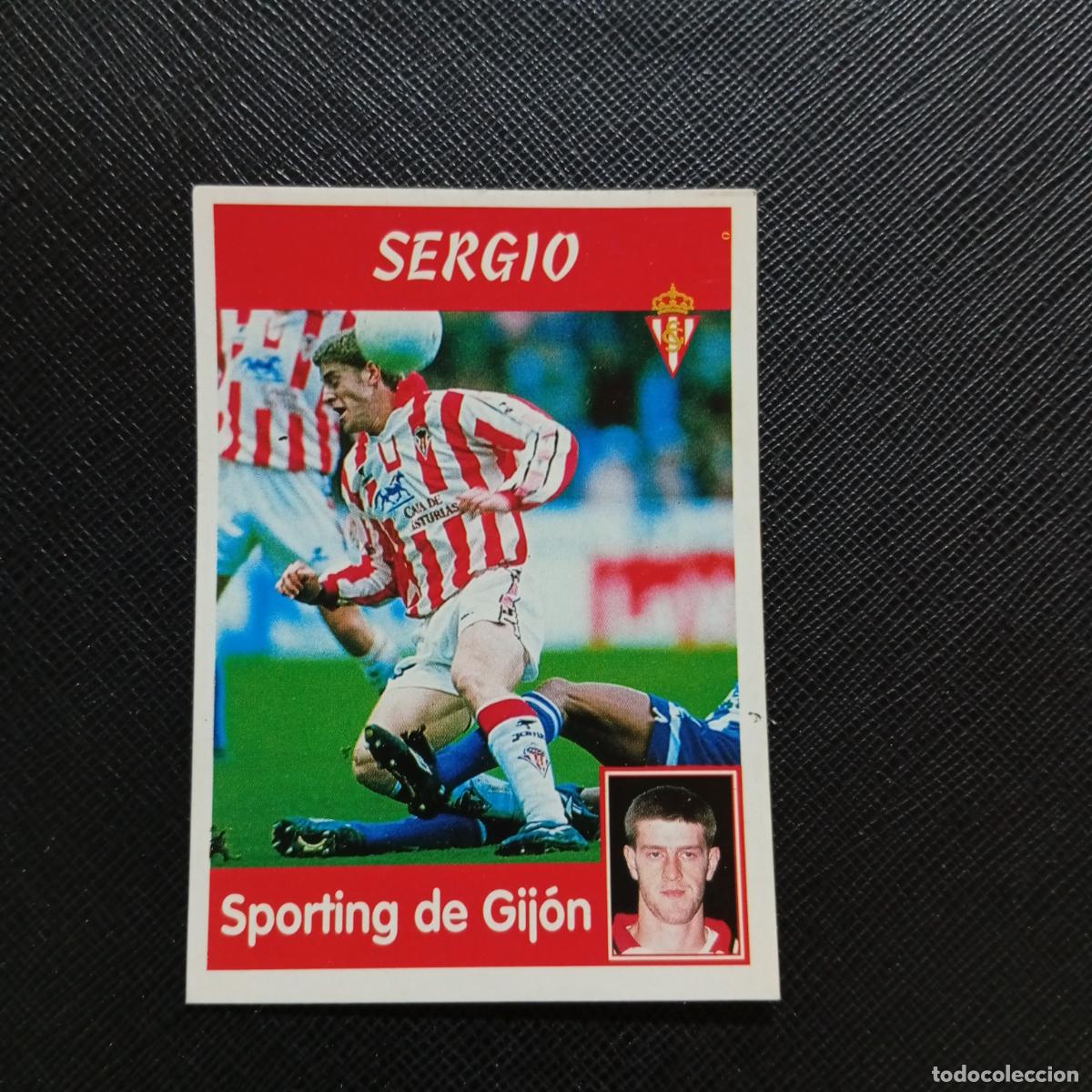 Cromos de f&uacute;tbol: 227 SERGIO SPORTING GIJON PANINI 1997 1998 CROMO 97 98 FUTBOL - SIN PEGAR - A95 PG370