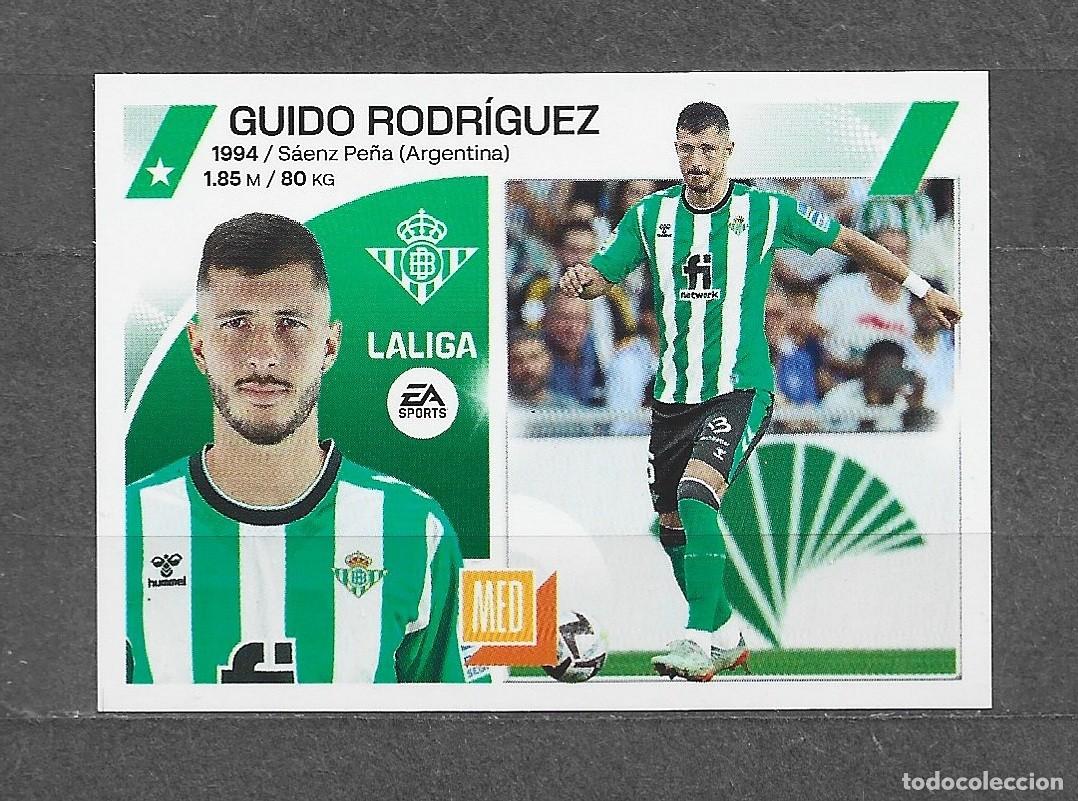 Cartes &agrave; collectionner de Football: Liga este 23/24 - Guido Rodr&iacute;guez - N&ordm; 11 - Real Betis