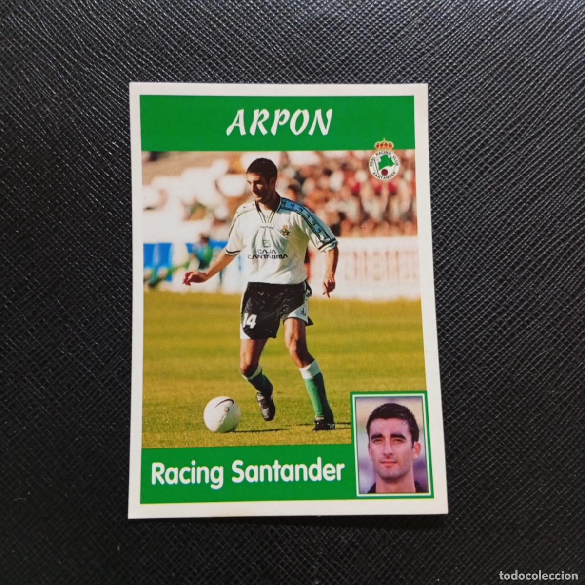 Cromos de f&uacute;tbol: 202 ARPON RACING SANTANDER PANINI 1997 1998 CROMO 97 98 FUTBOL - SIN PEGAR - A95 PG406