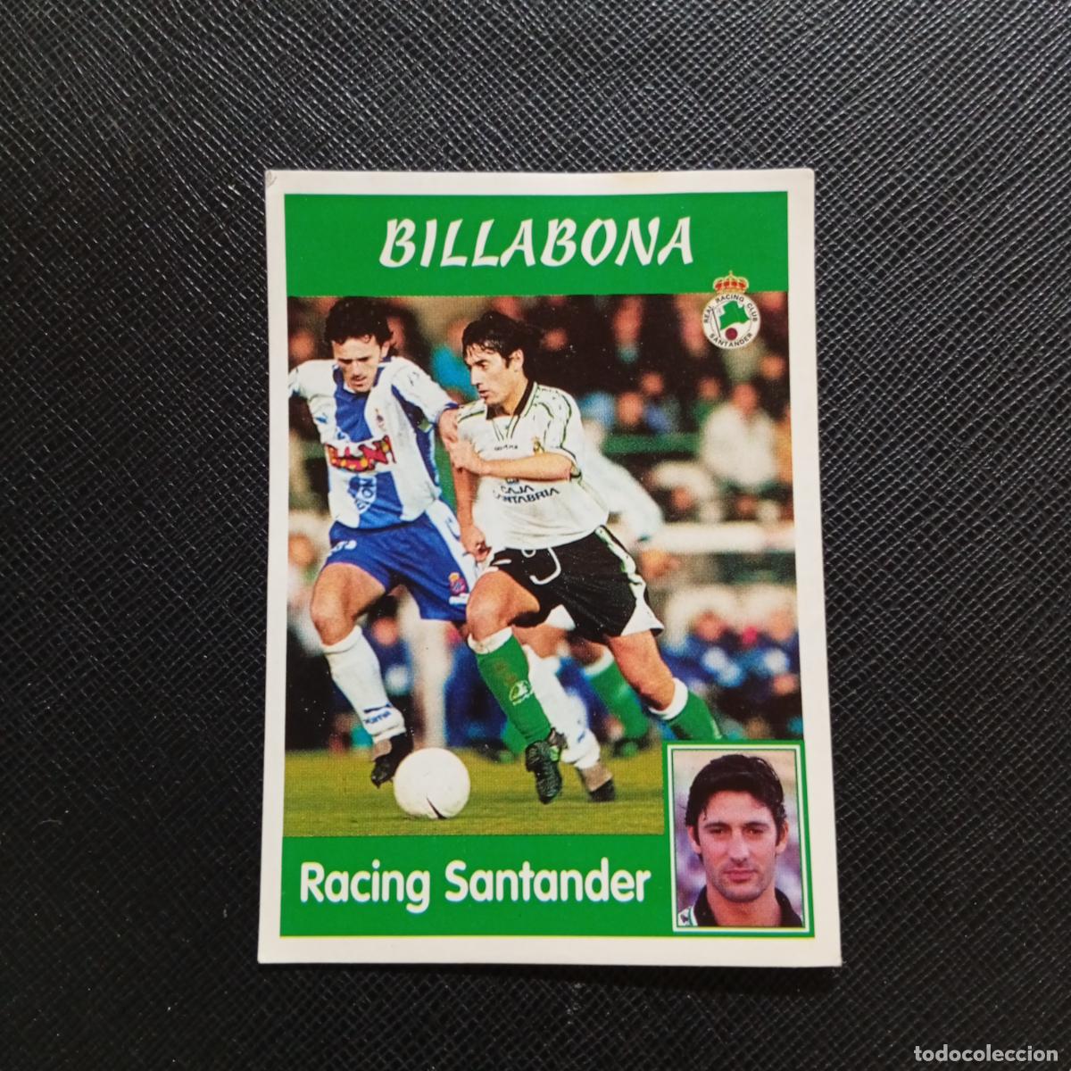 Cromos de f&uacute;tbol: 201 BILLABONA RACING SANTANDER PANINI 1997 1998 CROMO 97 98 FUTBOL - SIN PEGAR - A95 PG424