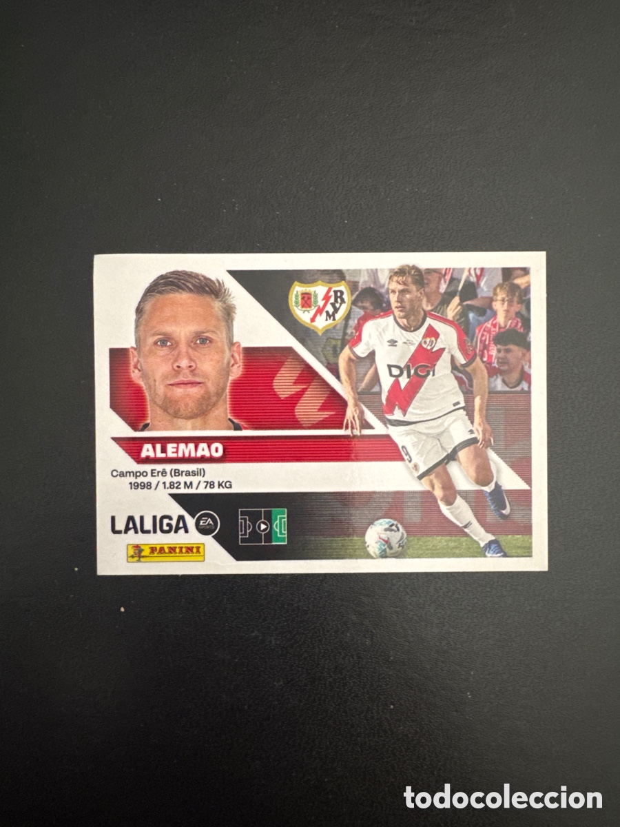 Cromos de f&uacute;tbol: ALEMAO RAYO VALLECANO NUMERO 20 LIGA ESTE 2026 2027