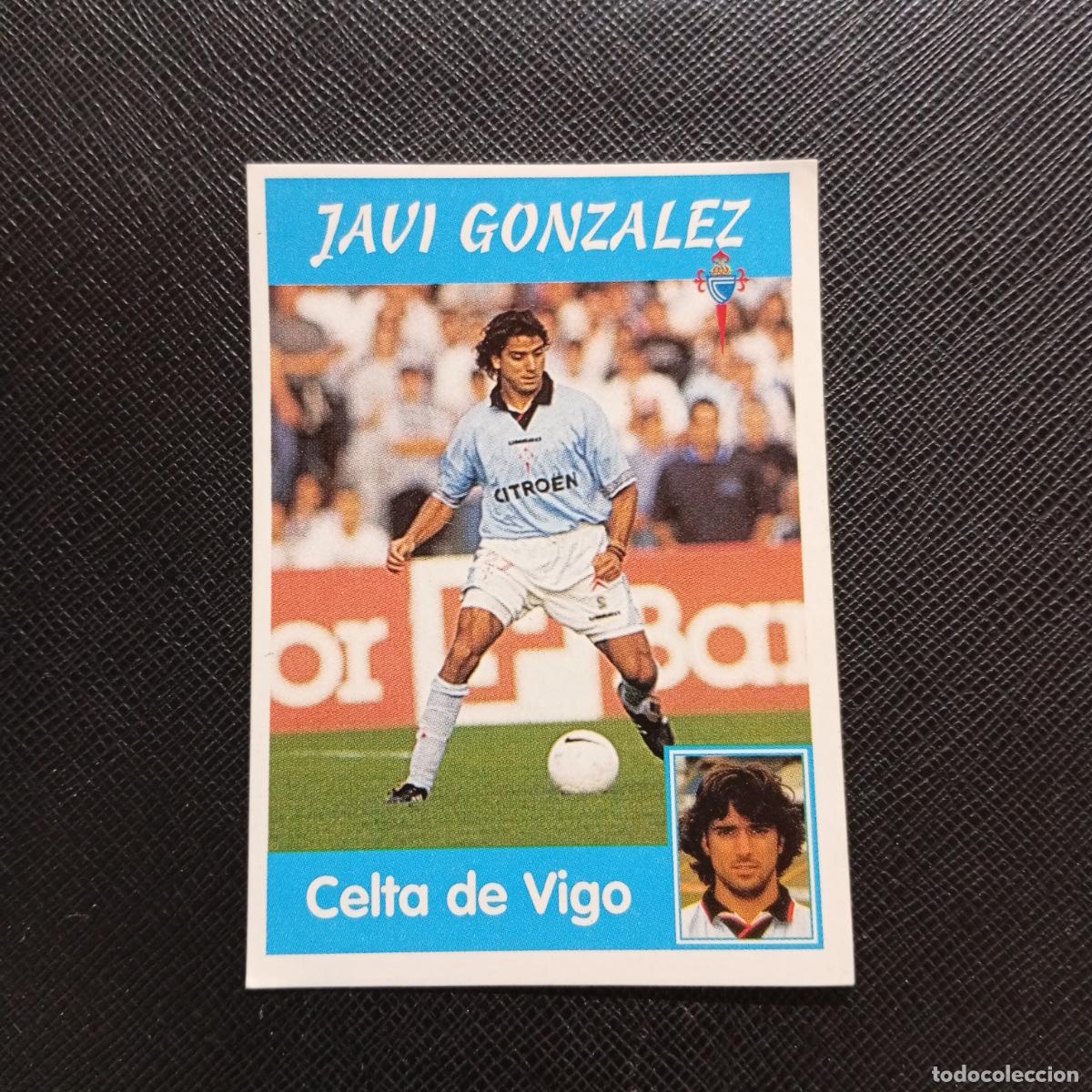 Cromos de f&uacute;tbol: 250 JAVI GONZALEZ CELTA PANINI 1997 1998 CROMO 97 98 FUTBOL - SIN PEGAR - A95 PG433