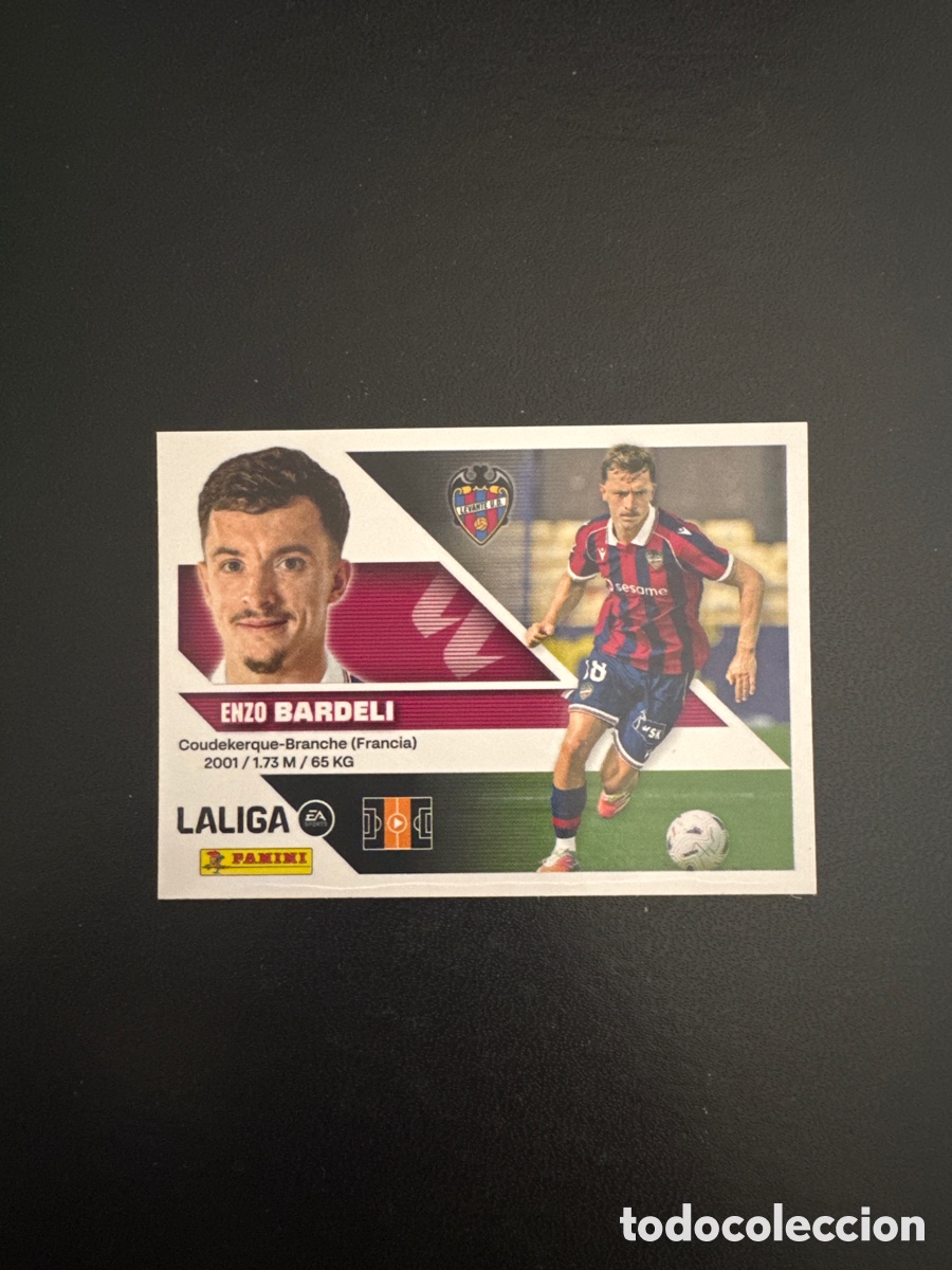 Cromos de f&uacute;tbol: BARDELI &Uacute;LTIMOS FICHAJES NUMERO 7 LIGA ESTE 2026 2027