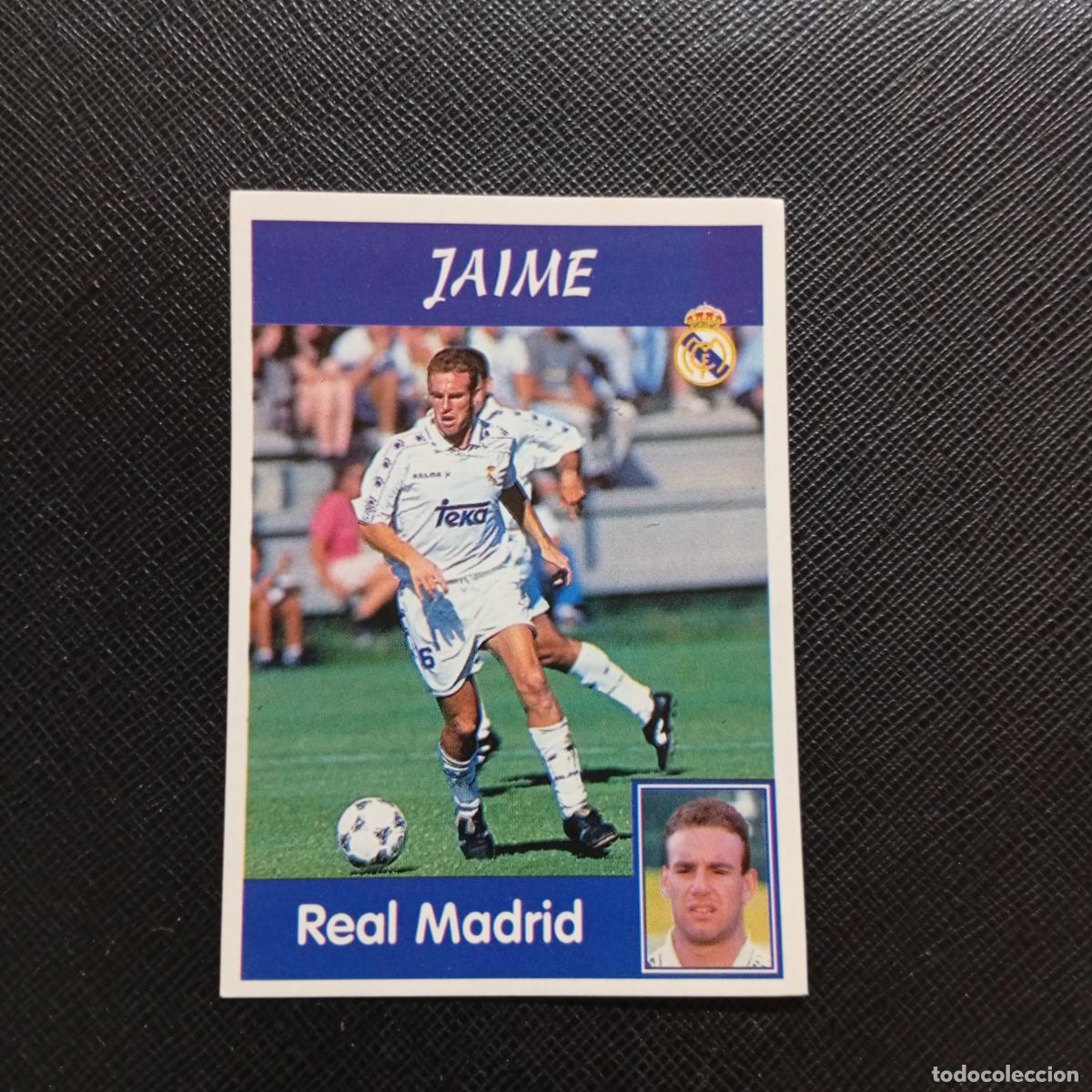 Cromos de f&uacute;tbol: 9 JAIME REAL MADRID PANINI 1997 1998 CROMO 97 98 FUTBOL - SIN PEGAR - A95 PG433