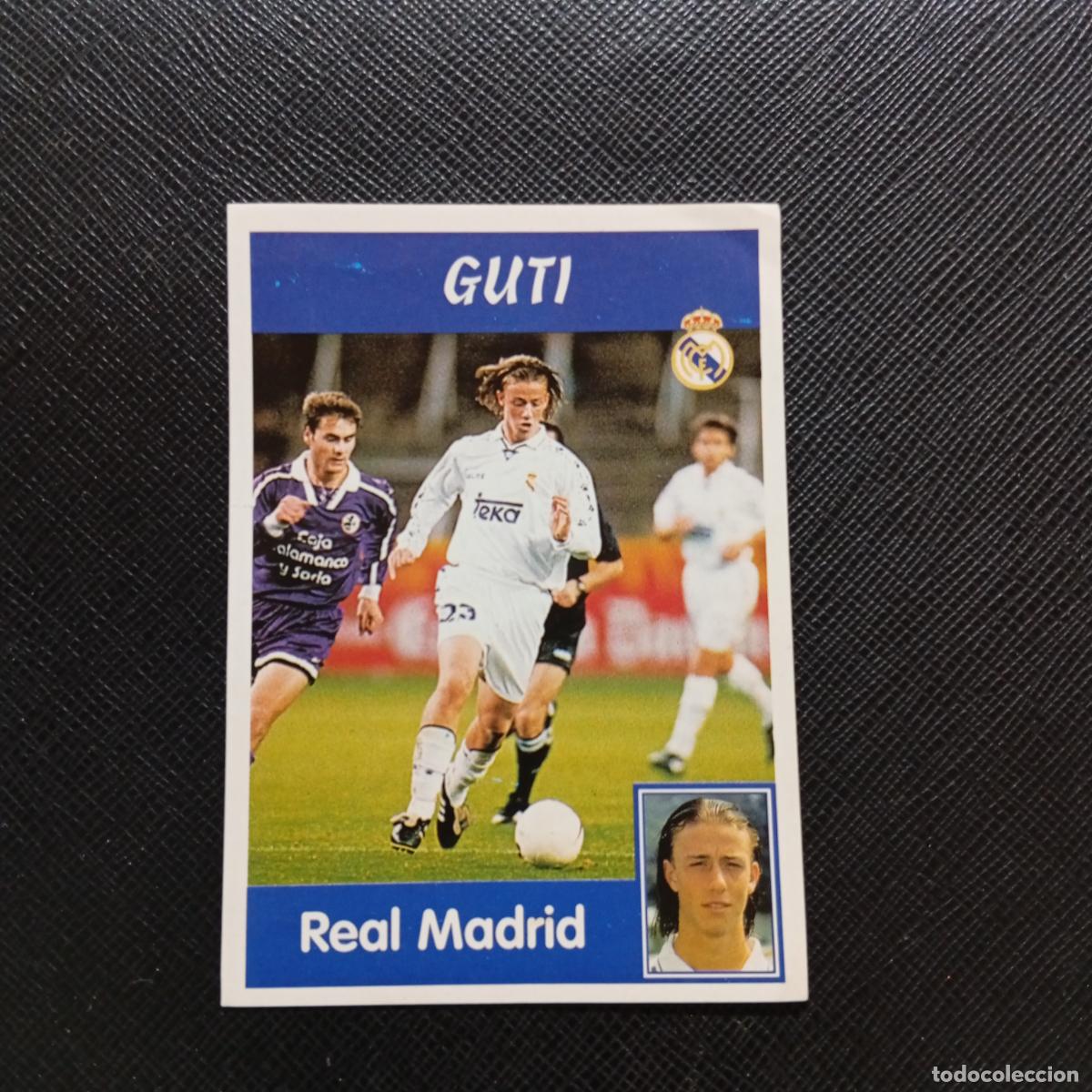 Cromos de f&uacute;tbol: 12A 12 GUTI REAL MADRID PANINI 1997 1998 CROMO 97 98 FUTBOL - SIN PEGAR - A95 PG433