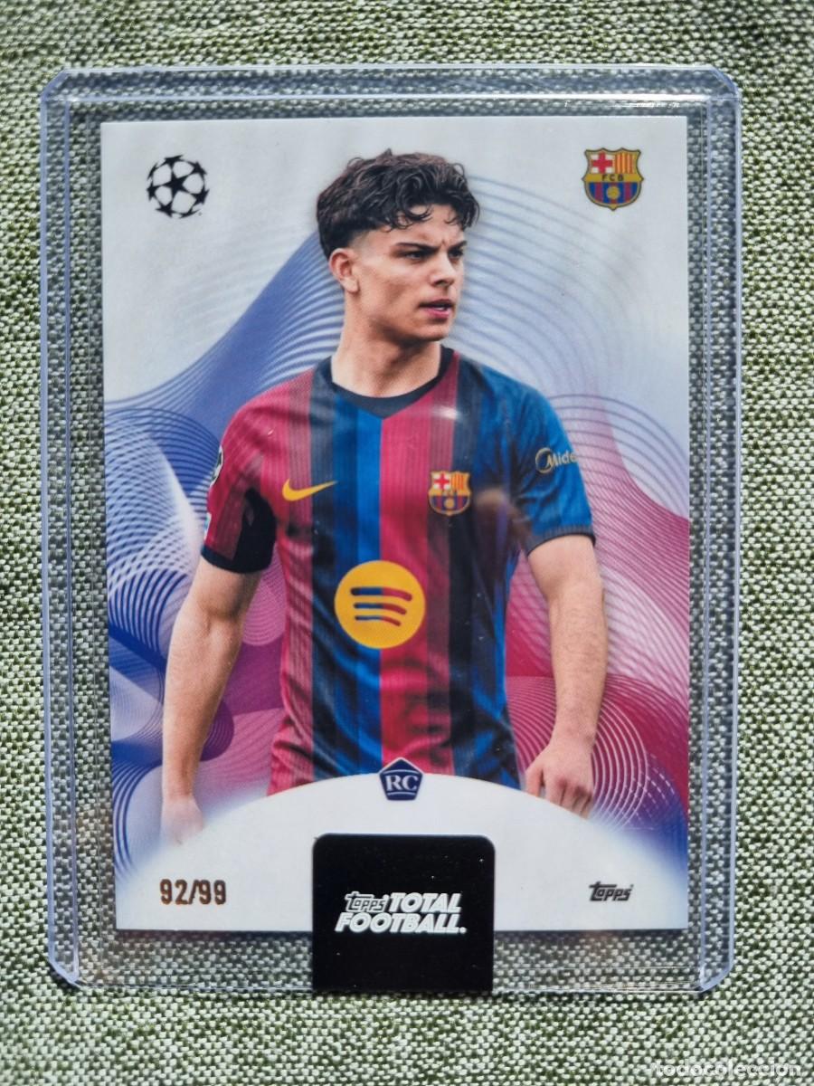 Cromos de f&uacute;tbol: XAVI ESPART /99 (Numerada - Rookie) FC BARCELONA. Topps Total Football 2026 2027 26 27