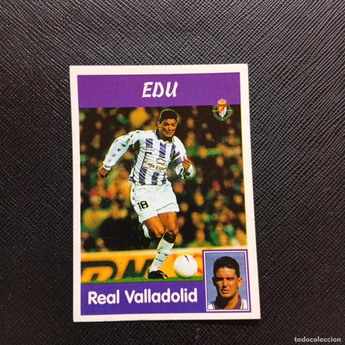 Cromos de f&uacute;tbol: 106 EDU VALLADOLID PANINI 1997 1998 CROMO 97 98 FUTBOL - SIN PEGAR - A95 PG442
