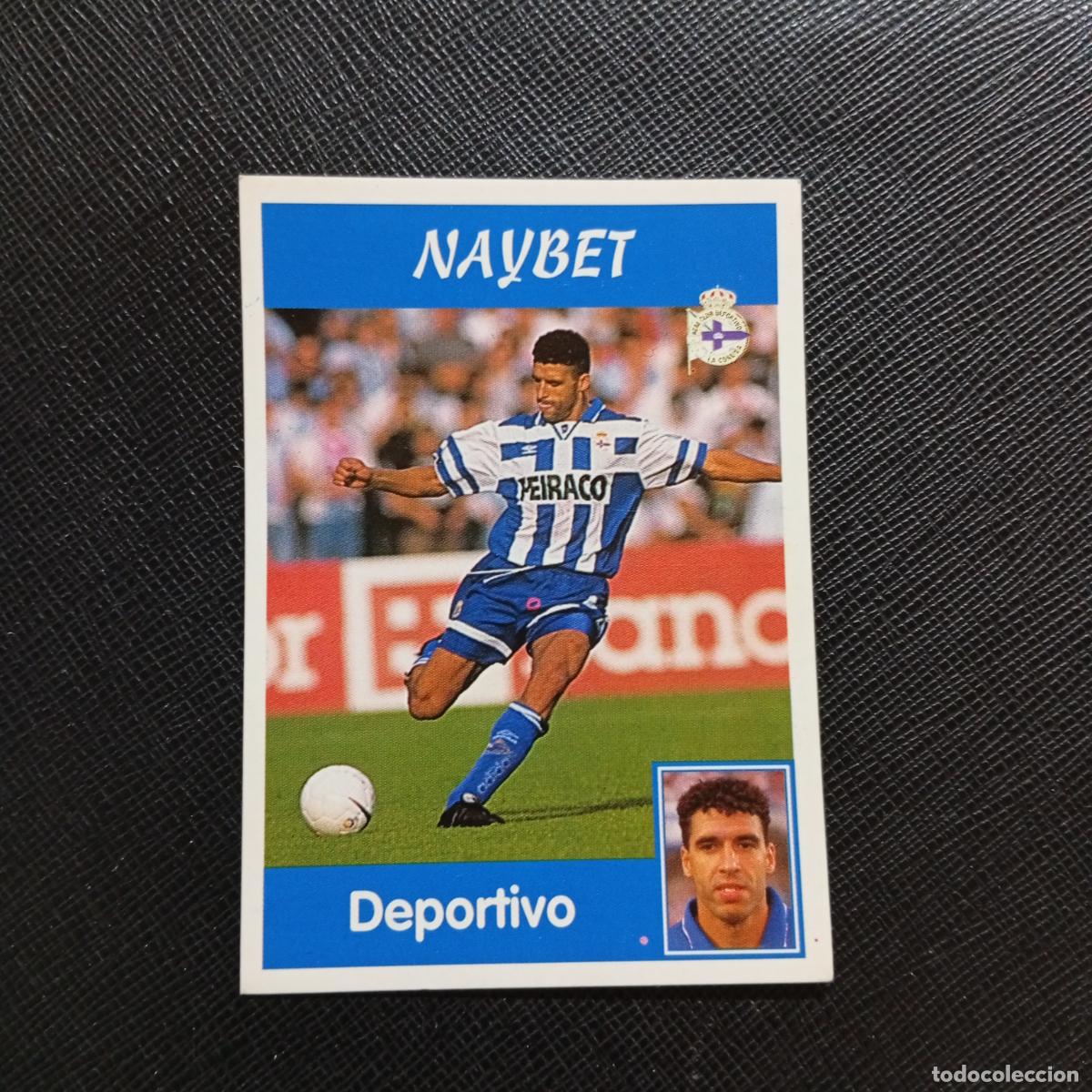 Cromos de f&uacute;tbol: 36 NAYBET DEPORTIVO PANINI 1997 1998 CROMO 97 98 FUTBOL - SIN PEGAR - A95 PG451