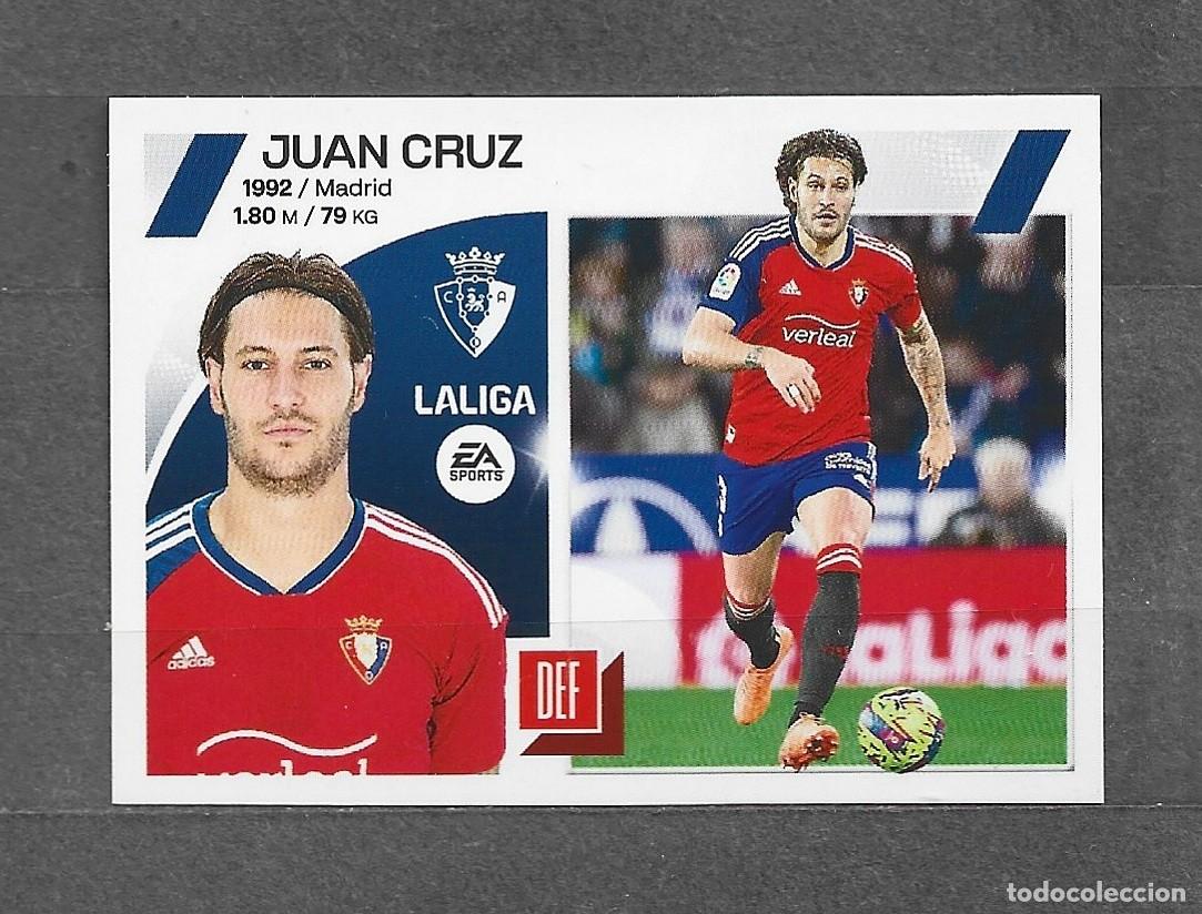 Cromos de f&uacute;tbol: Liga este 23/24 - Juan Cruz - N&ordm; 10 - CA Osasuna