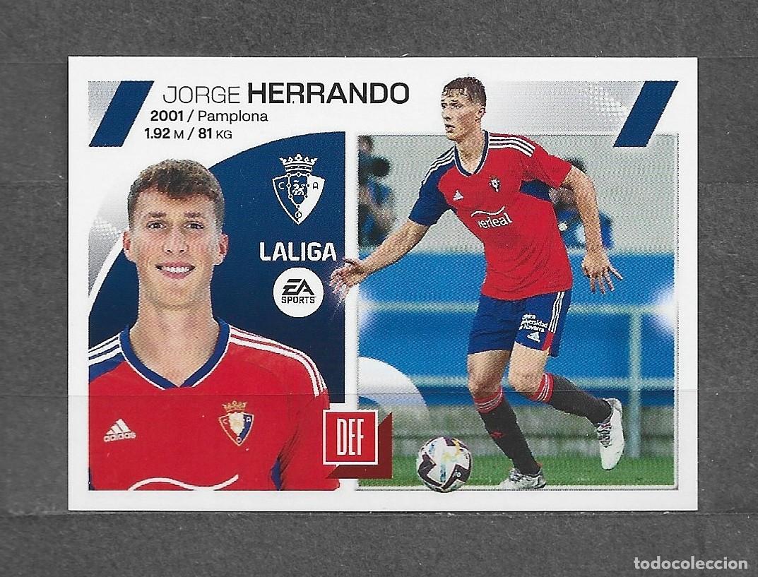 Cromos de f&uacute;tbol: Liga este 23/24 - Herrando - N&ordm; 8 - CA Osasuna