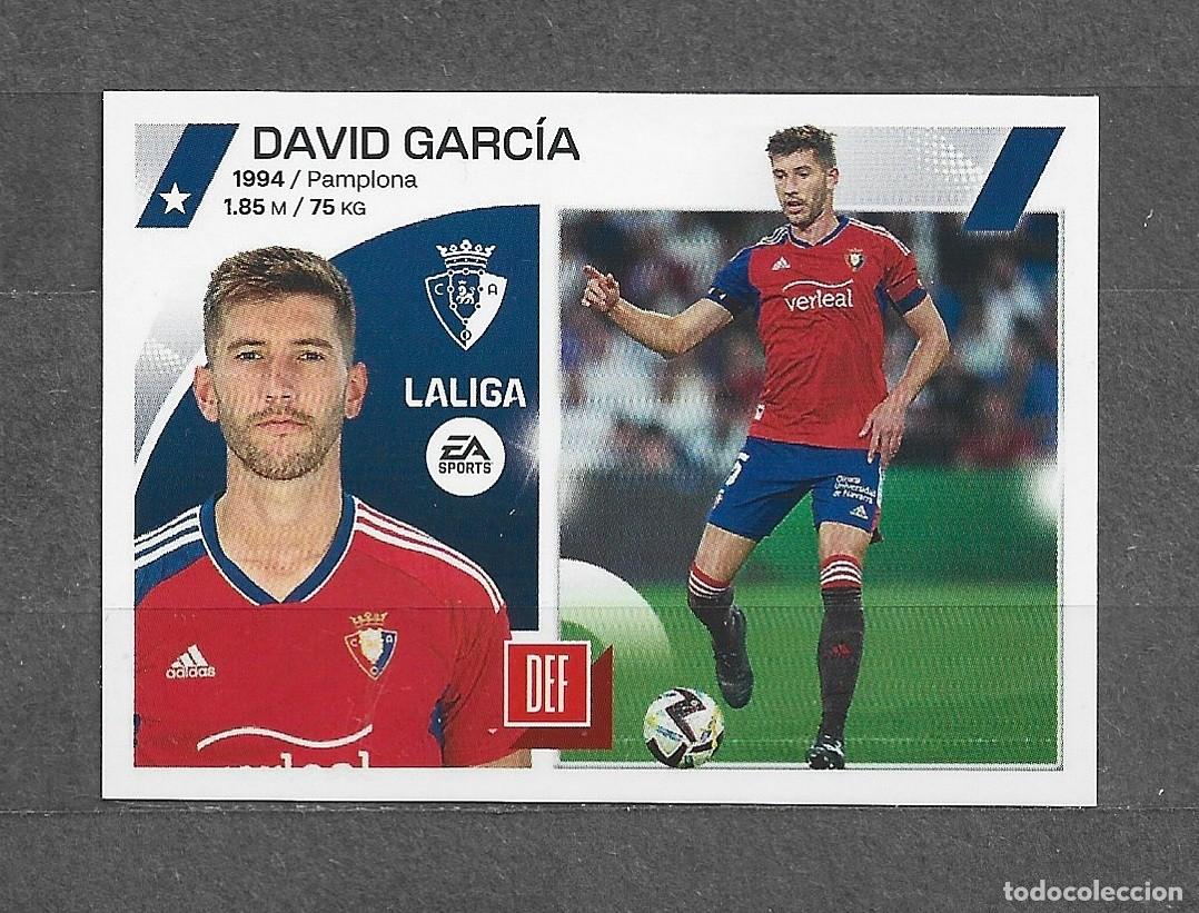 Cromos de f&uacute;tbol: Liga este 23/24 - David Garc&iacute;a - N&ordm; 7 - CA Osasuna