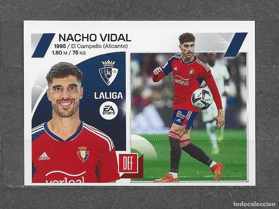 Cromos de f&uacute;tbol: Liga este 23/24 - Nacho Vidal - N&ordm; 6 - CA Osasuna