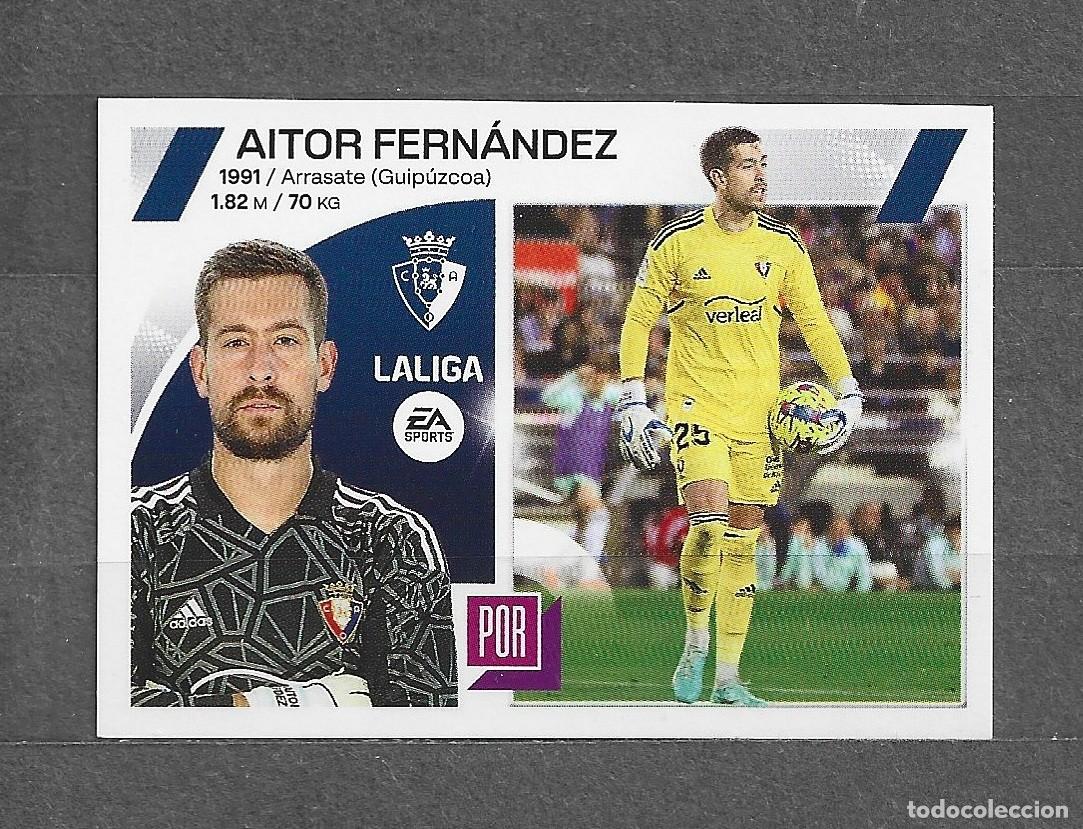 Cromos de f&uacute;tbol: Liga este 23/24 - Aitor Fern&aacute;ndez - N&ordm; 4 - CA Osasuna