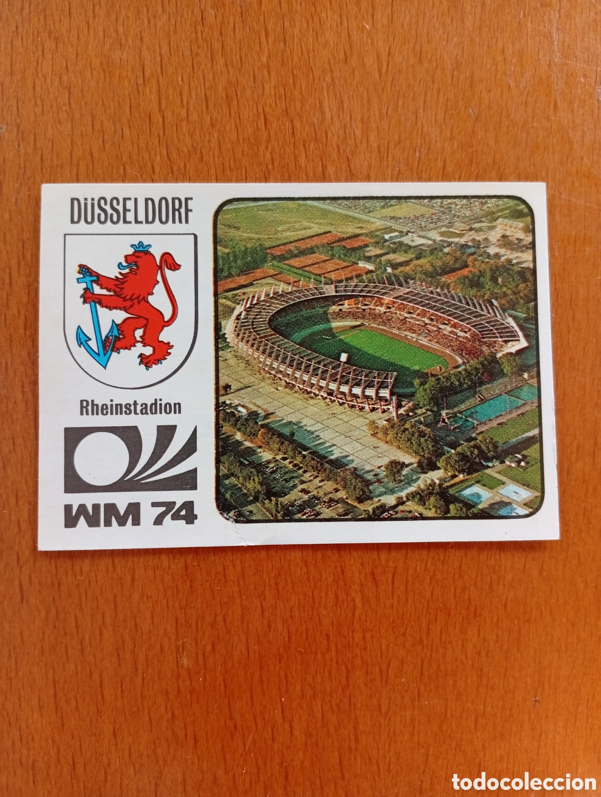 Figurine di Calcio: MUNICH 74 - N&ordm; 74 ESTADIO RHEINSTADION DUSSELDORF - PANINI - CAMPEONATO MUNDIAL DE FUTBOL 1974