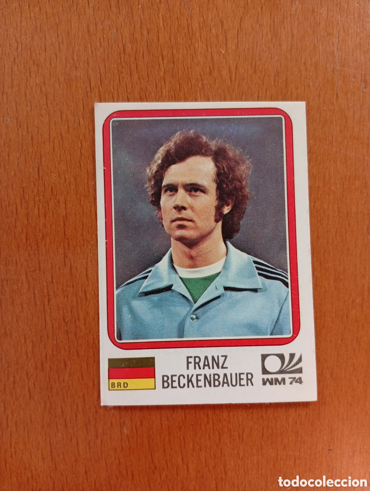Cromos de f&uacute;tbol: MUNICH 74 - N&ordm; 89 BECKENBAUER - ALEMANIA FEDERAL - PANINI - CAMPEONATO MUNDIAL DE FUTBOL 1974
