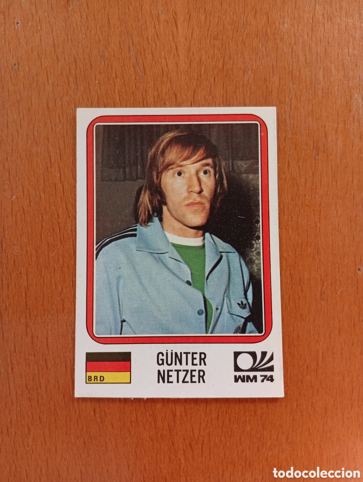 Cromos de f&uacute;tbol: MUNICH 74 - N&ordm; 97 GUNTER NETZER - ALEMANIA FEDERAL - PANINI - CAMPEONATO MUNDIAL DE FUTBOL 1974