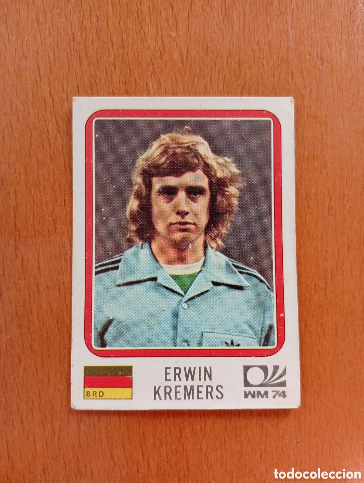 Cromos de f&uacute;tbol: MUNICH 74 - N&ordm; 102 ERWIN KREMERS - ALEMANIA FEDERAL - PANINI - CAMPEONATO MUNDIAL DE FUTBOL 1974