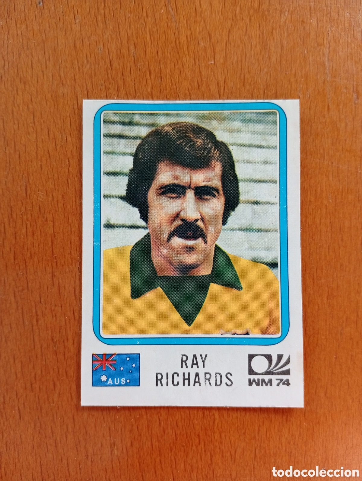 Cromos de f&uacute;tbol: MUNICH 74 - N&ordm; 110 RAY RICHARDS - AUSTRALIA - PANINI - CAMPEONATO MUNDIAL DE FUTBOL 1974