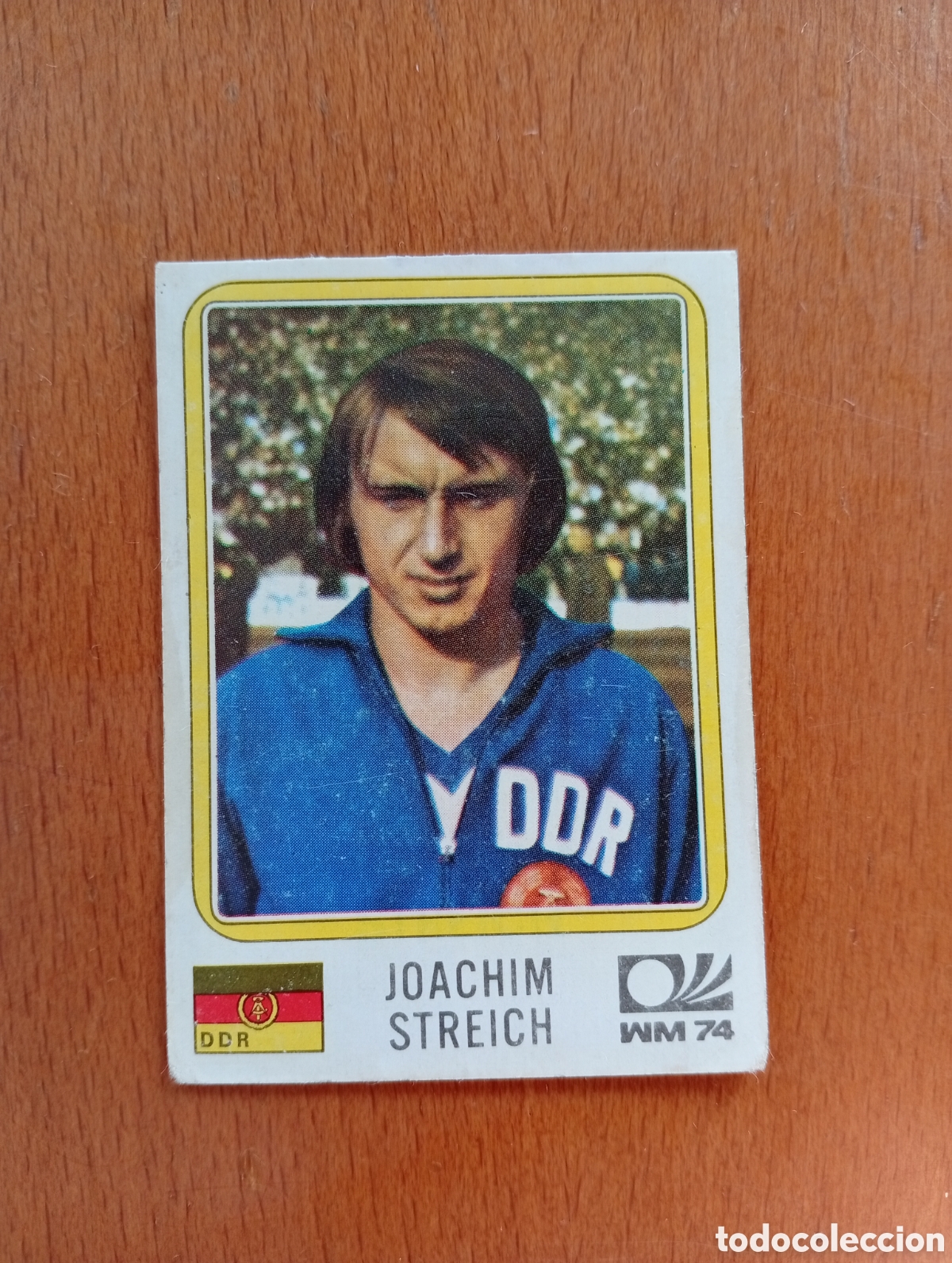 Football Stickers: MUNICH 74 - N&ordm; 126 JOACHIM STREICH - REP. DEM. ALEMANA-PANINI - CAMPEONATO MUNDIAL DE FUTBOL 1974