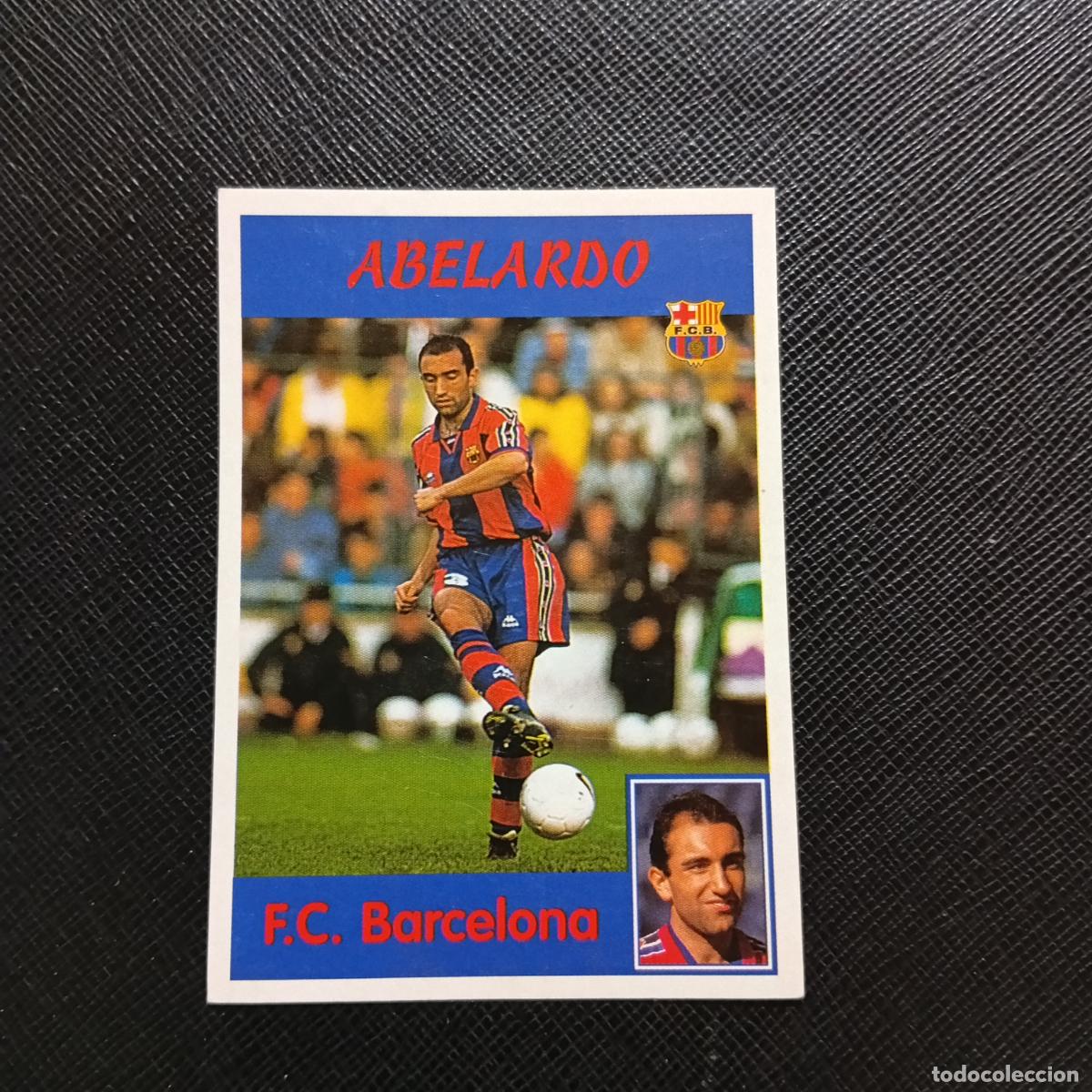Cromos de f&uacute;tbol: 19 ABELARDO BARCELONA PANINI 1997 1998 CROMO 97 98 FUTBOL - SIN PEGAR - A95 PG514