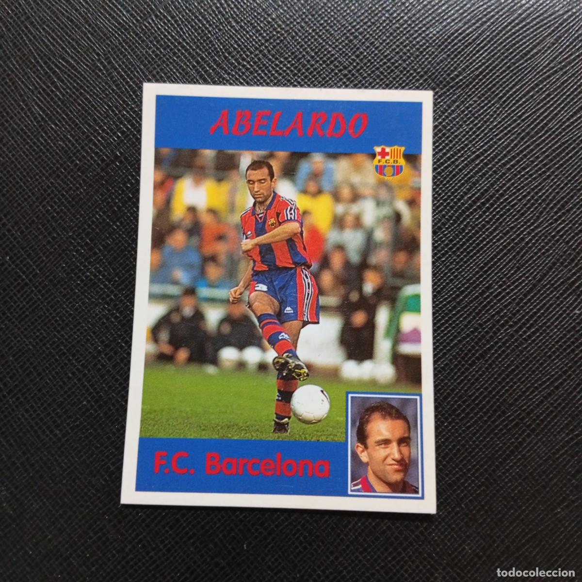 Cromos de f&uacute;tbol: 19 ABELARDO BARCELONA PANINI 1997 1998 CROMO 97 98 FUTBOL - SIN PEGAR - A95 PG514 B