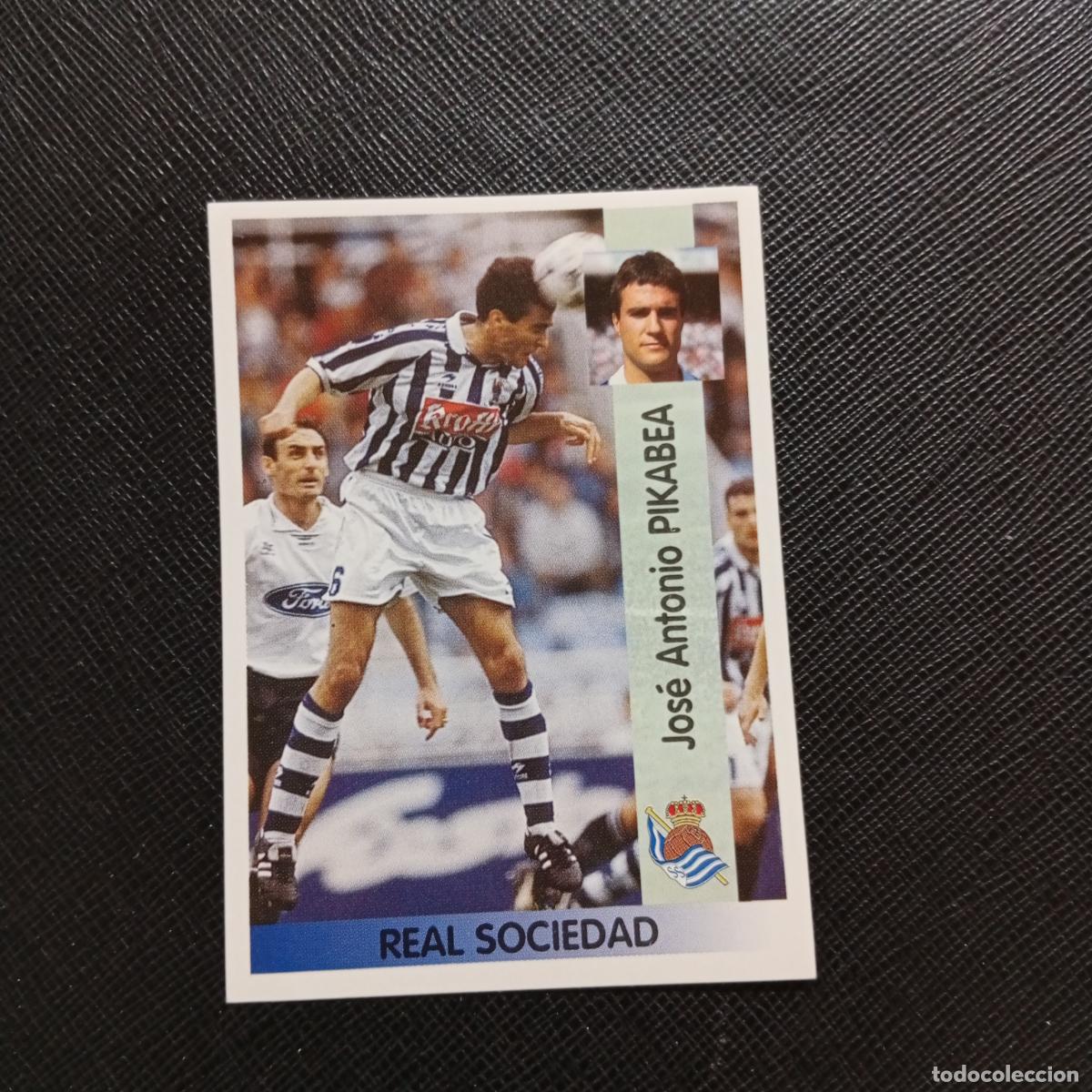 Cromos de f&uacute;tbol: 99 PIKABEA REAL SOCIEDAD PANINI 1996 1997 CROMO 96 97 FUTBOL - SIN PEGAR - A95 PG523