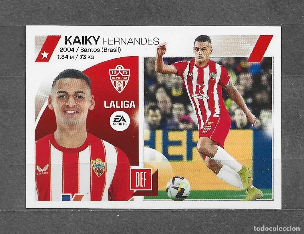 Cromos de f&uacute;tbol: Liga este 23/24 - Kaiky - N&ordm; 9 - UD Almer&iacute;a