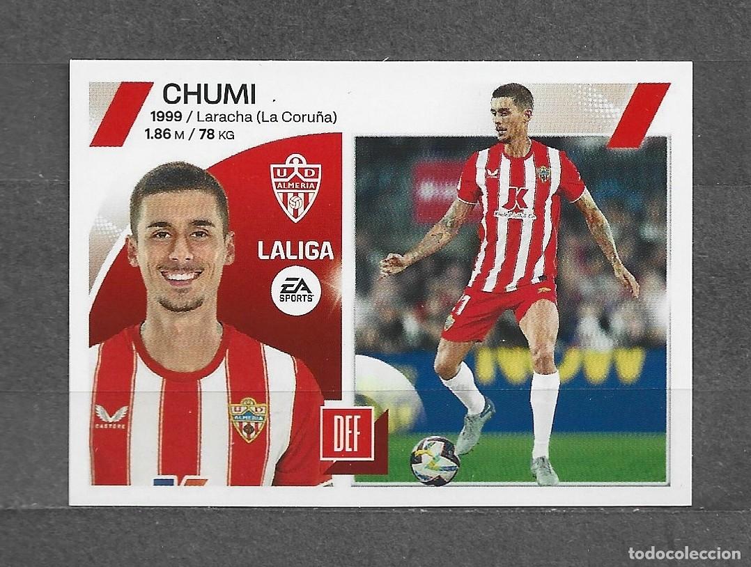Cromos de f&uacute;tbol: Liga este 23/24 - Chumi - N&ordm; 6 - UD Almer&iacute;a