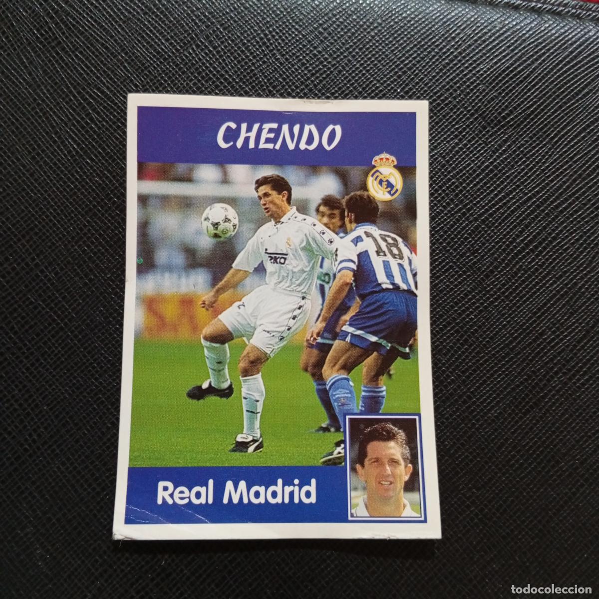 Cromos de f&uacute;tbol: 5 CHENDO REAL MADRID PANINI 1997 1998 CROMO 97 98 FUTBOL - SIN PEGAR - A95 PG532