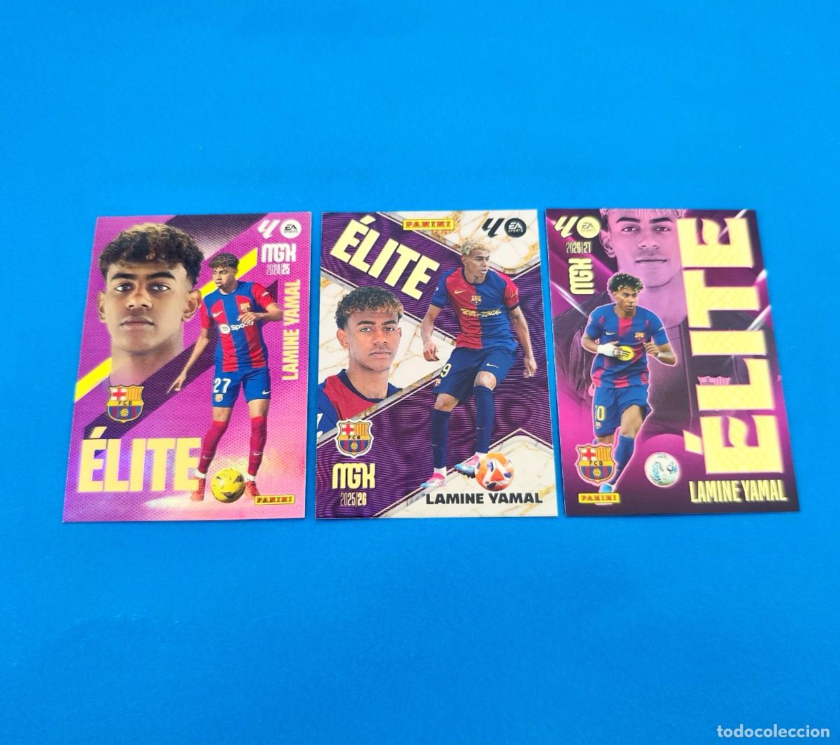 Cromos de f&uacute;tbol: Megacracks 2024 2025 / 24 25 - 2025 2026 / 25 26 - 2026 2027 / 26 27 Lamine Yamal &Eacute;lite Barcelona