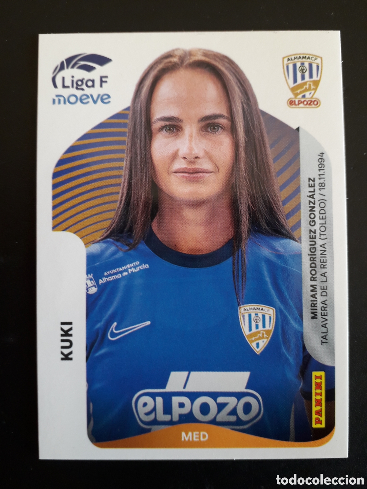 Cromos de f&uacute;tbol: KUKI ALHAMA N&deg; 16 A LIGA F FEMENINA 2025 2026 25 26 PANINI SIN PEGAR PEDIDO M&Iacute;NIMO 3&euro;