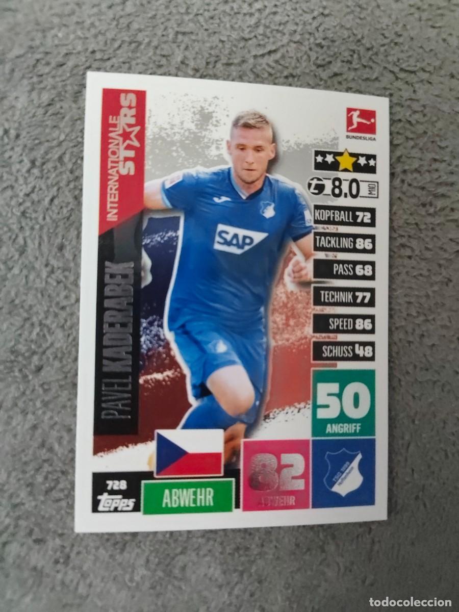 Cromos de f&uacute;tbol: 728 BUNDESLIGA 2020 2021 PAVEL KADERABEK TSG 1899 HOFFENHEIM MATCH ATTAX EXTRA 20 21 TOPPS ABA