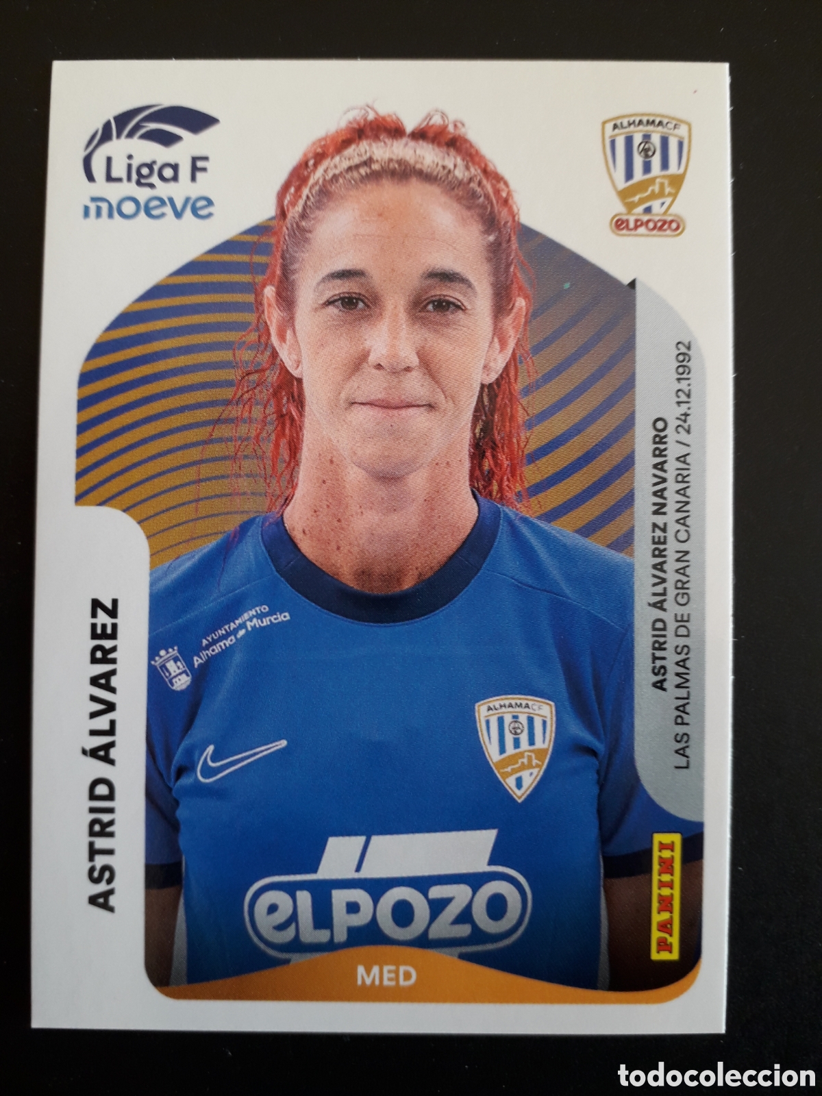 Figurine di Calcio: ASTRID &Aacute;LVAREZ ALHAMA N&deg; 17 LIGA F FEMENINA 2025 2026 25 26 PANINI SIN PEGAR PEDIDO M&Iacute;NIMO 3&euro;