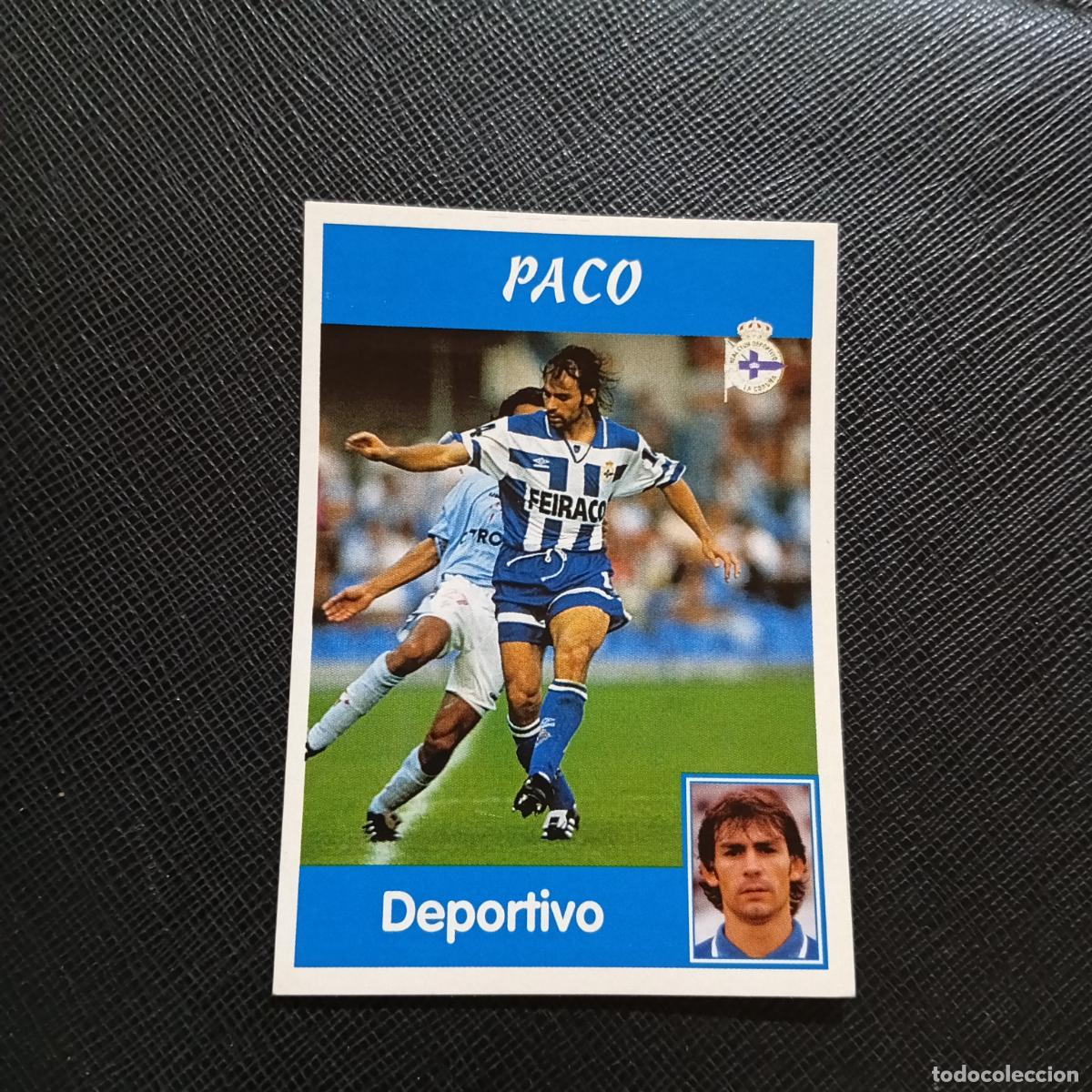 Cromos de f&uacute;tbol: 35 PACO DEPORTIVO PANINI 1997 1998 CROMO 97 98 FUTBOL - SIN PEGAR - A95 PG532 B