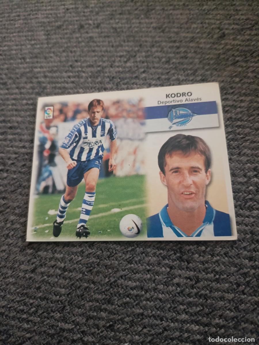Cromos de f&uacute;tbol: Ed.este 99/00 Kodro Alav&eacute;s
