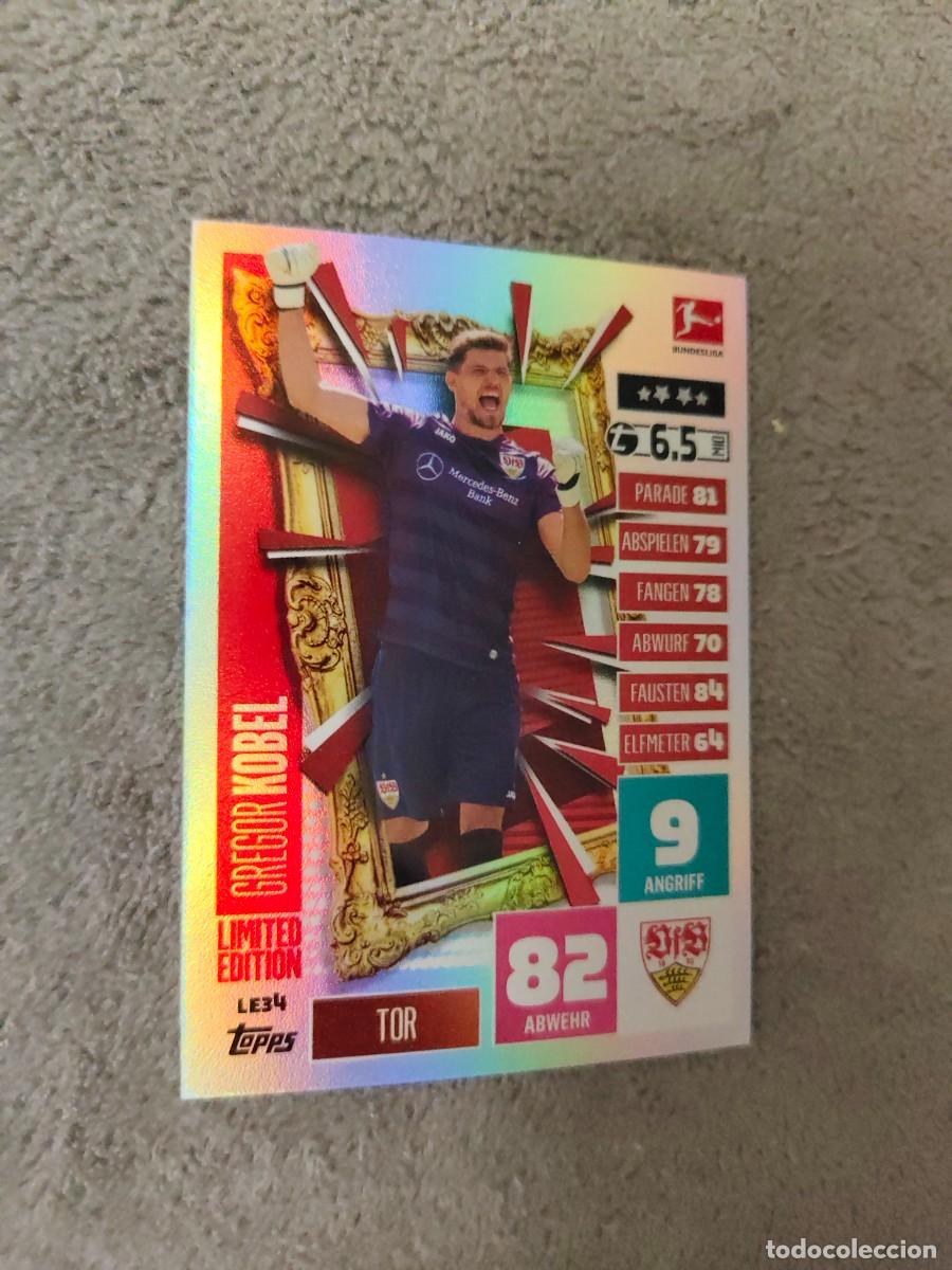 Cromos de f&uacute;tbol: LE34 BUNDESLIGA 2020 2021 KOBEL VFB STUTTGART LIMITED EDITION MATCH ATTAX EXTRA 20 21 TOPPS ABA