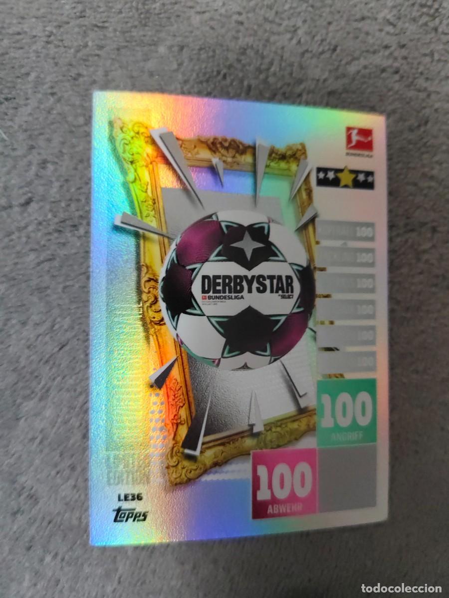 Cromos de f&uacute;tbol: LE36 BUNDESLIGA 2020 2021 OFFIZIELLER SPIELBALL - LIMITED EDITION MATCH ATTAX EXTRA 20 21 TOPPS ABA