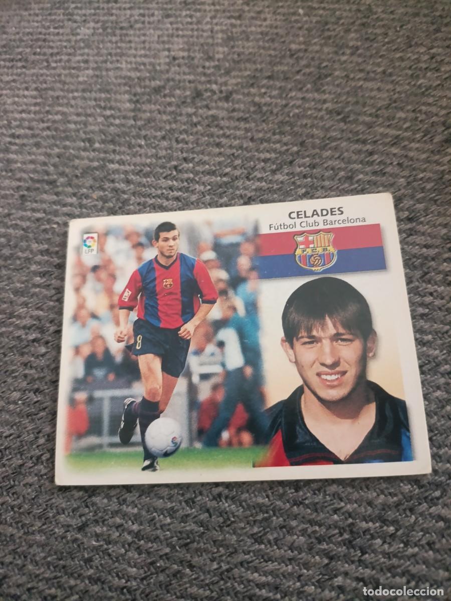 Cromos de f&uacute;tbol: Ed.este 99/00 Celades Barcelona