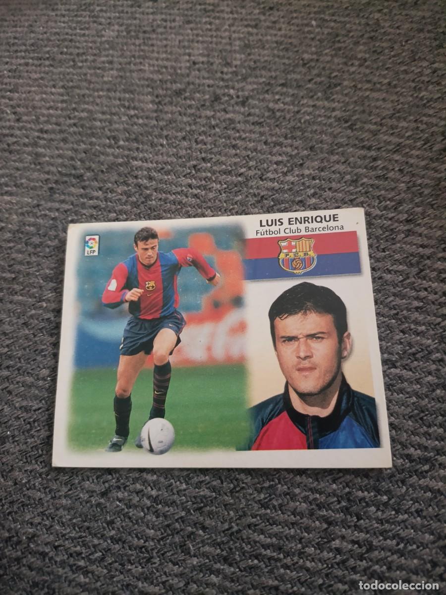 Cromos de f&uacute;tbol: Ed.este 99/00 Luis Enrique Barcelona