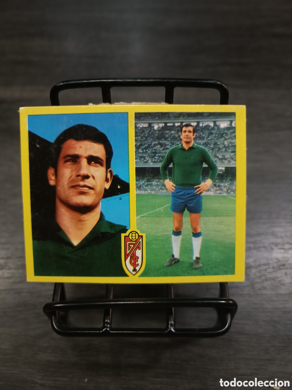 Cromos de f&uacute;tbol: 1972 Liga Este Izcoa Granada despegado