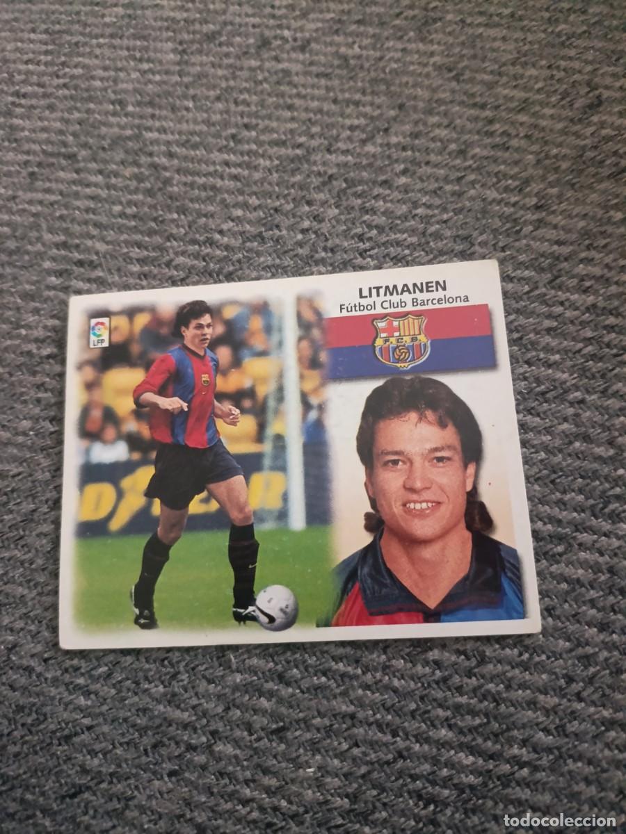Cromos de f&uacute;tbol: Ed.este 99/00 Litmanen Barcelona