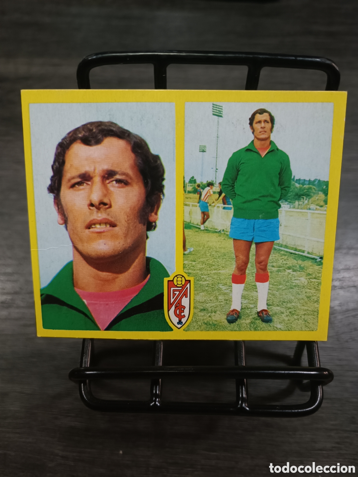 Cromos de f&uacute;tbol: 1972 Liga Este &Ntilde;ito granada despegado