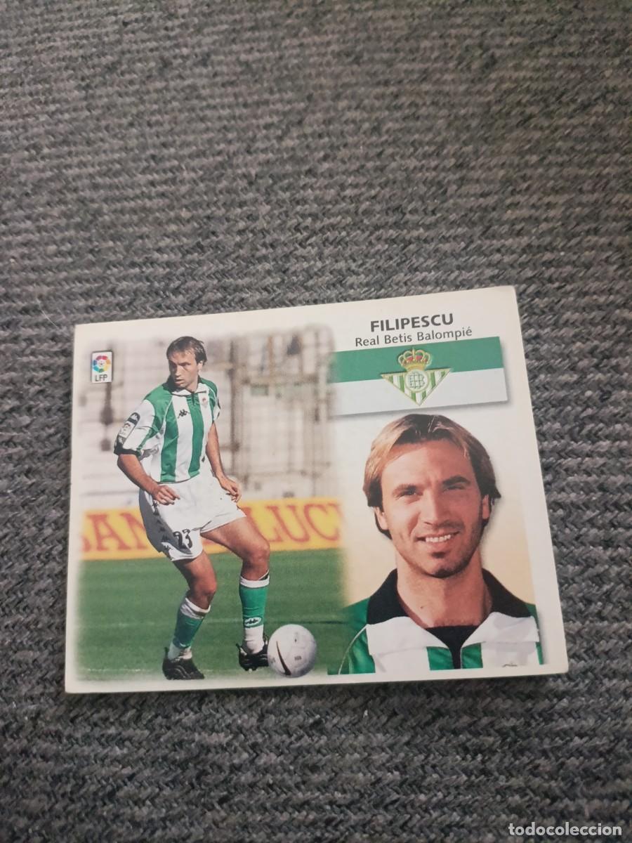 Cromos de f&uacute;tbol: Ed.este 99/00 Filipescu Betis