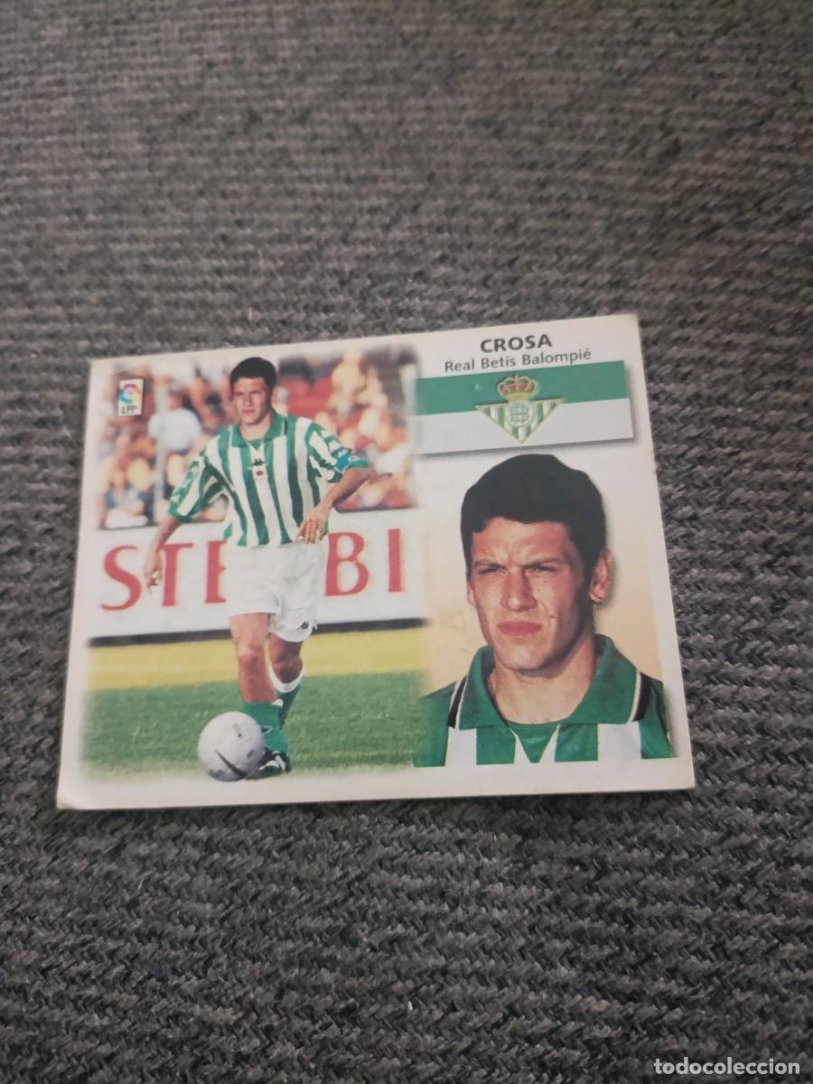Cromos de f&uacute;tbol: Ed.este 99/00 Crosa Betis