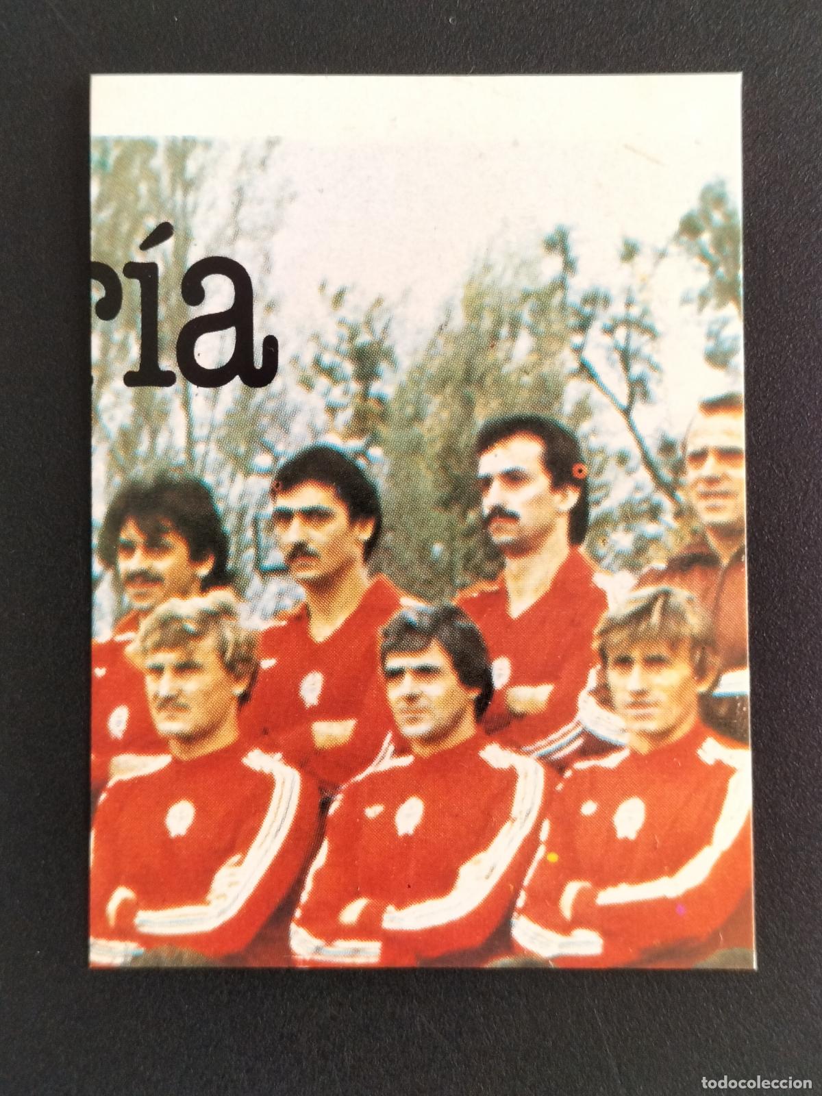 Fu&szlig;ball-Sticker: HUNGRIA PUZZLE FIFA WORLD CUP ESPA&Ntilde;A 82 MUNDIAL ESPA&Ntilde;A 1982 REYAUCA