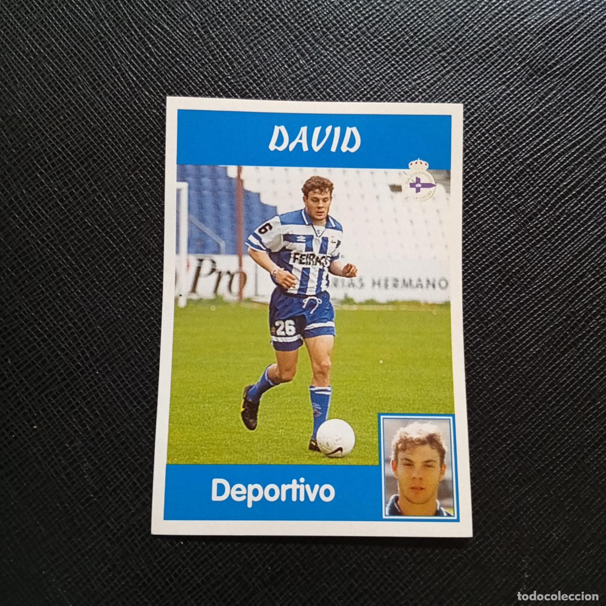 Fu&szlig;ball-Sticker: 44 DAVID DEPORTIVO PANINI 1997 1998 CROMO 97 98 FUTBOL - SIN PEGAR - A92 PG10