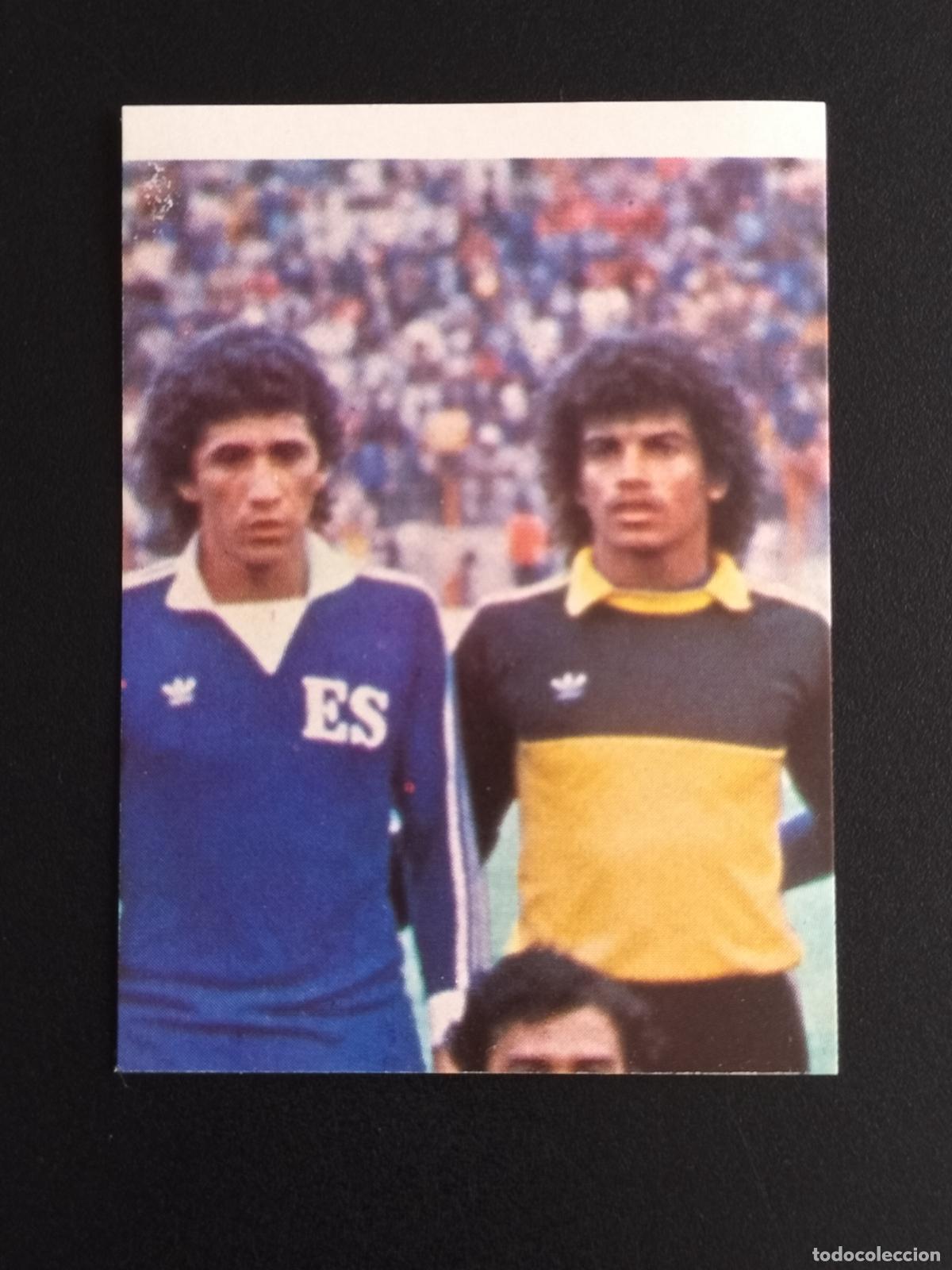 Fu&szlig;ball-Sticker: EL SALVADOR PUZZLE FIFA WORLD CUP ESPA&Ntilde;A 82 MUNDIAL ESPA&Ntilde;A 1982 REYAUCA