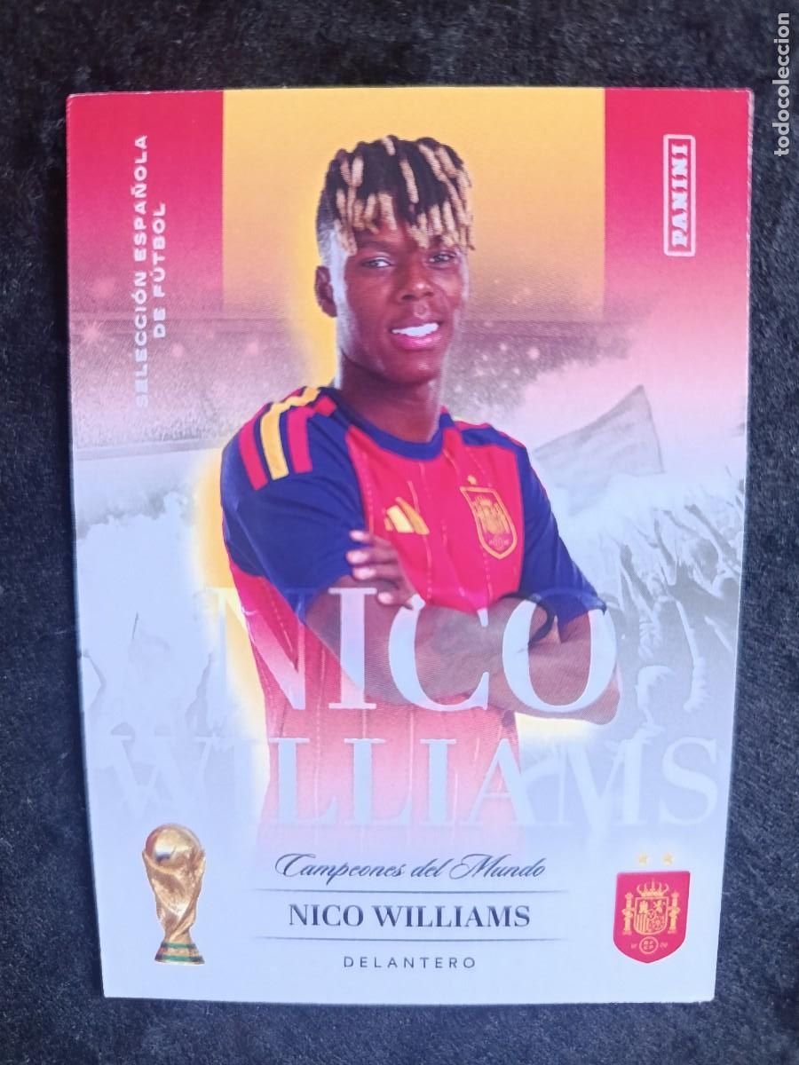 Fu&szlig;ball-Sticker: PANINI CLUB PASI&Oacute;N ESPA&Ntilde;A. #21 NICO WILLIAMS