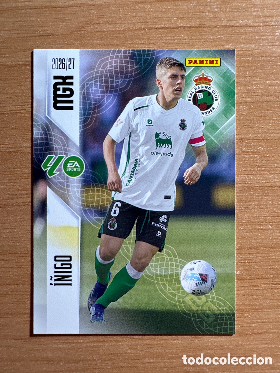 Cromos de f&uacute;tbol: 282 I&Ntilde;IGO RACING DE SANTANDER MEGACRACKS 2026 2027 (MGK 26 27)