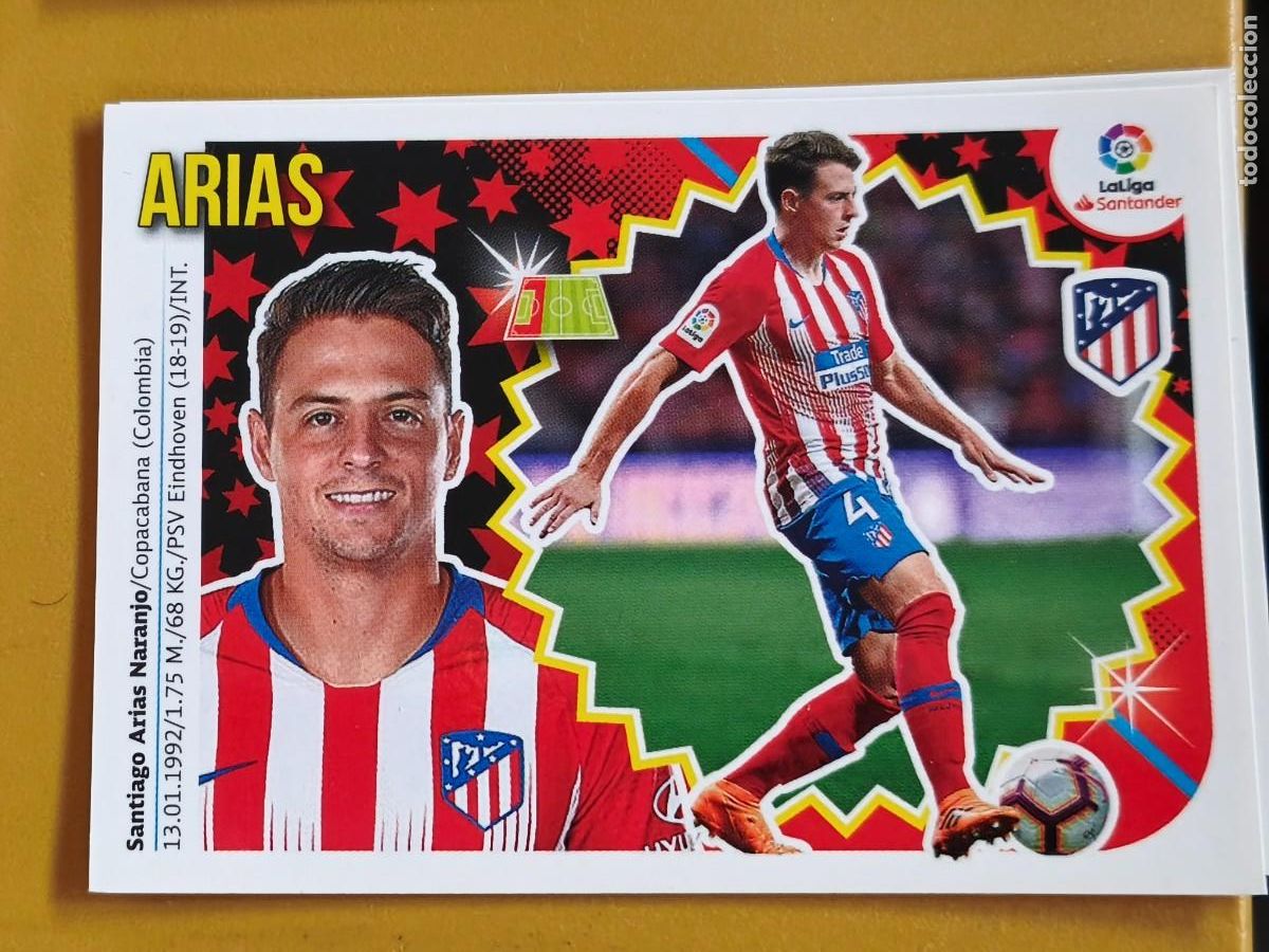 Fu&szlig;ball-Sticker: arias, 2018 19 coloca
